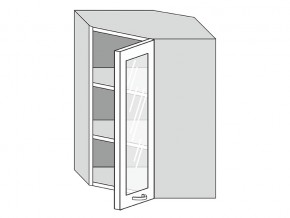 19.60.3у Шкаф настенный (h=913) угловой на 600мм со стекл. дверцей в Чёрмозе - chyormoz.магазин96.com | фото