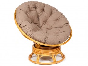 Кресло-качалка Papasan w 23/01 B с подушкой Honey, экошерсть Коричневый в Чёрмозе - chyormoz.магазин96.com | фото