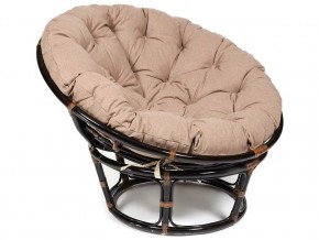 Кресло Papasan 23/01 W с подушкой Antique brown, экошерсть Коричневый в Чёрмозе - chyormoz.магазин96.com | фото