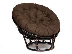 Кресло Papasan 23/01 W с подушкой Antique brown, ткань Коричневый в Чёрмозе - chyormoz.магазин96.com | фото