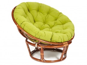 Кресло Papasan 23/01 W с подушкой Pecan, флок Олива в Чёрмозе - chyormoz.магазин96.com | фото