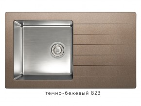 Мойка комбинированная Tolero twist TTS-860 Темно-бежевый 82 в Чёрмозе - chyormoz.магазин96.com | фото