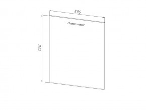 П 60 Комплект для посудомоечной машины 600 мм (цоколь + фасад) ЛДСП в Чёрмозе - chyormoz.магазин96.com | фото