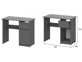 Стол письменный 900 Денвер Графит серый в Чёрмозе - chyormoz.магазин96.com | фото
